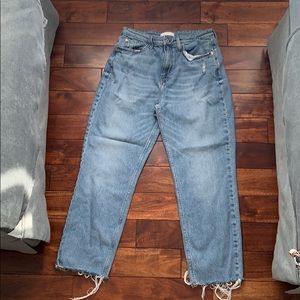 Straight leg jeans